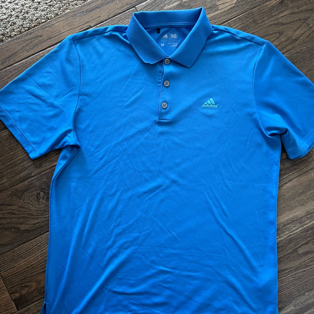 Adidas performance golf polo